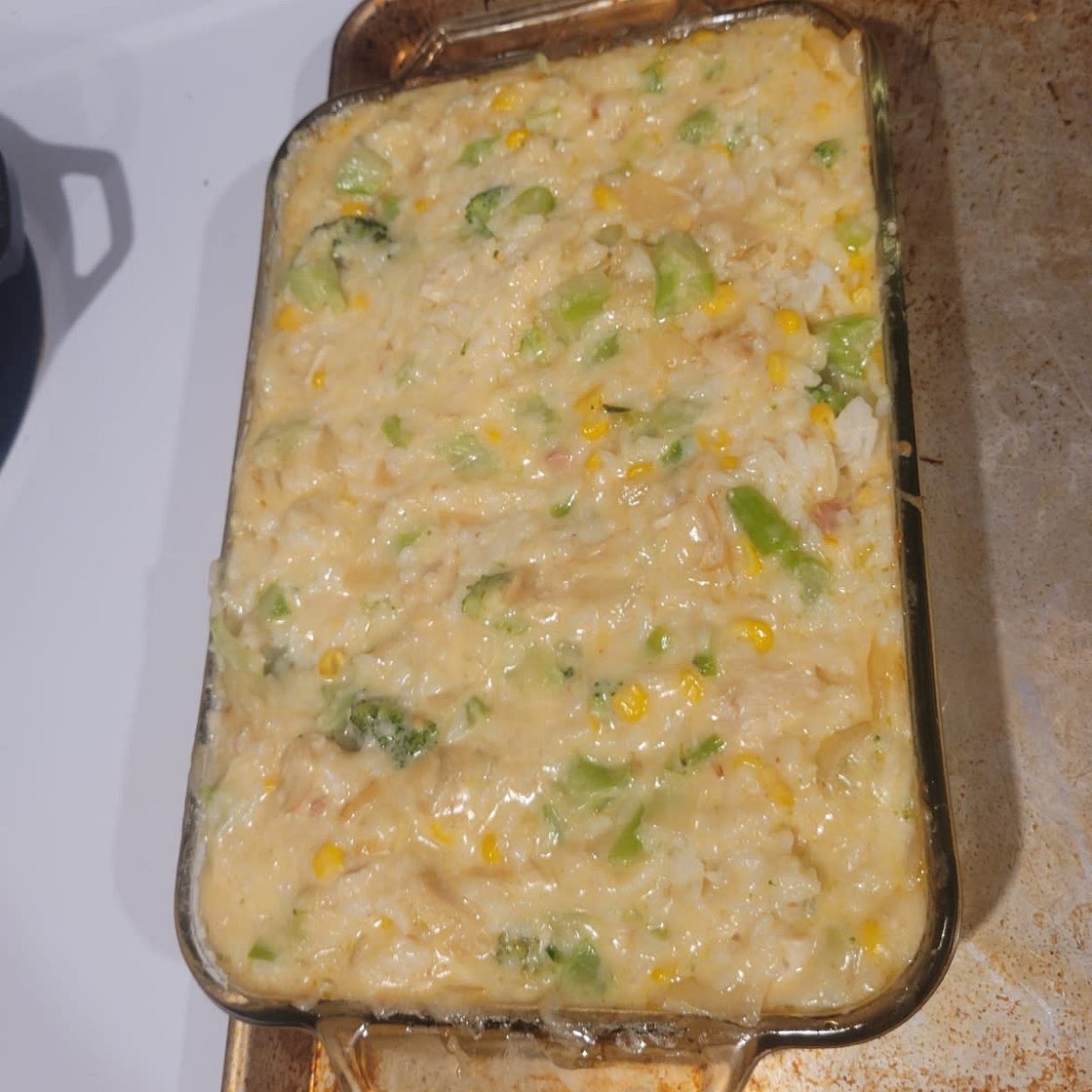 Chicken Broccoli Rice Casserole