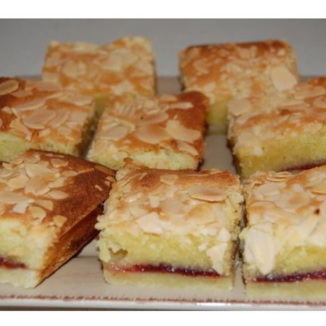 Bakewell Jam Slice