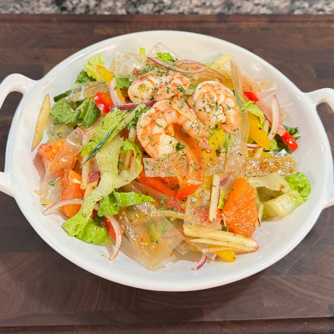 This Rice Paper Salad Will Change How You Think About Salad! 🥗