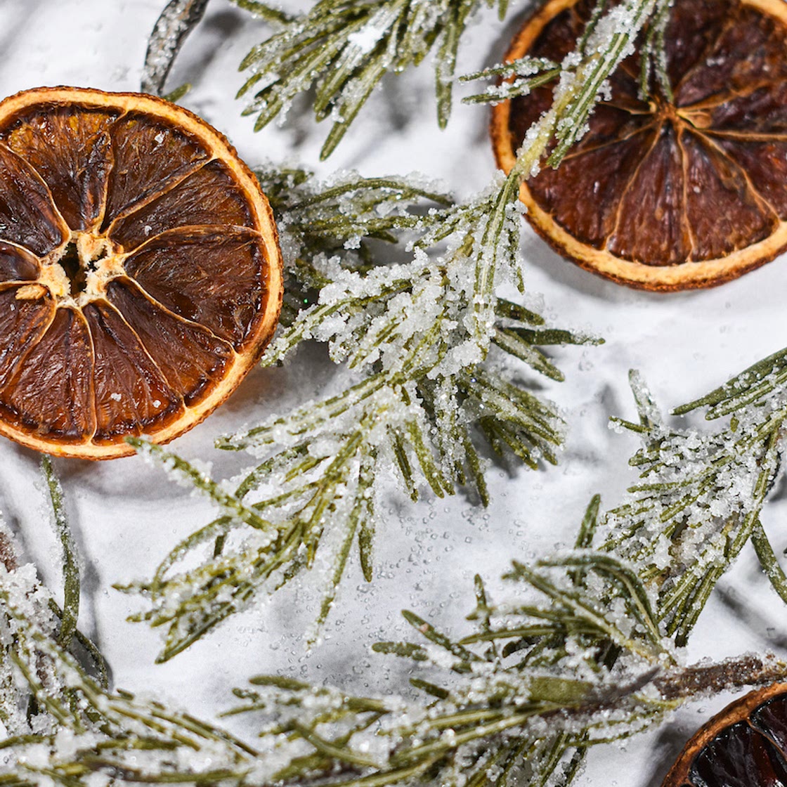 Sugared Rosemary
