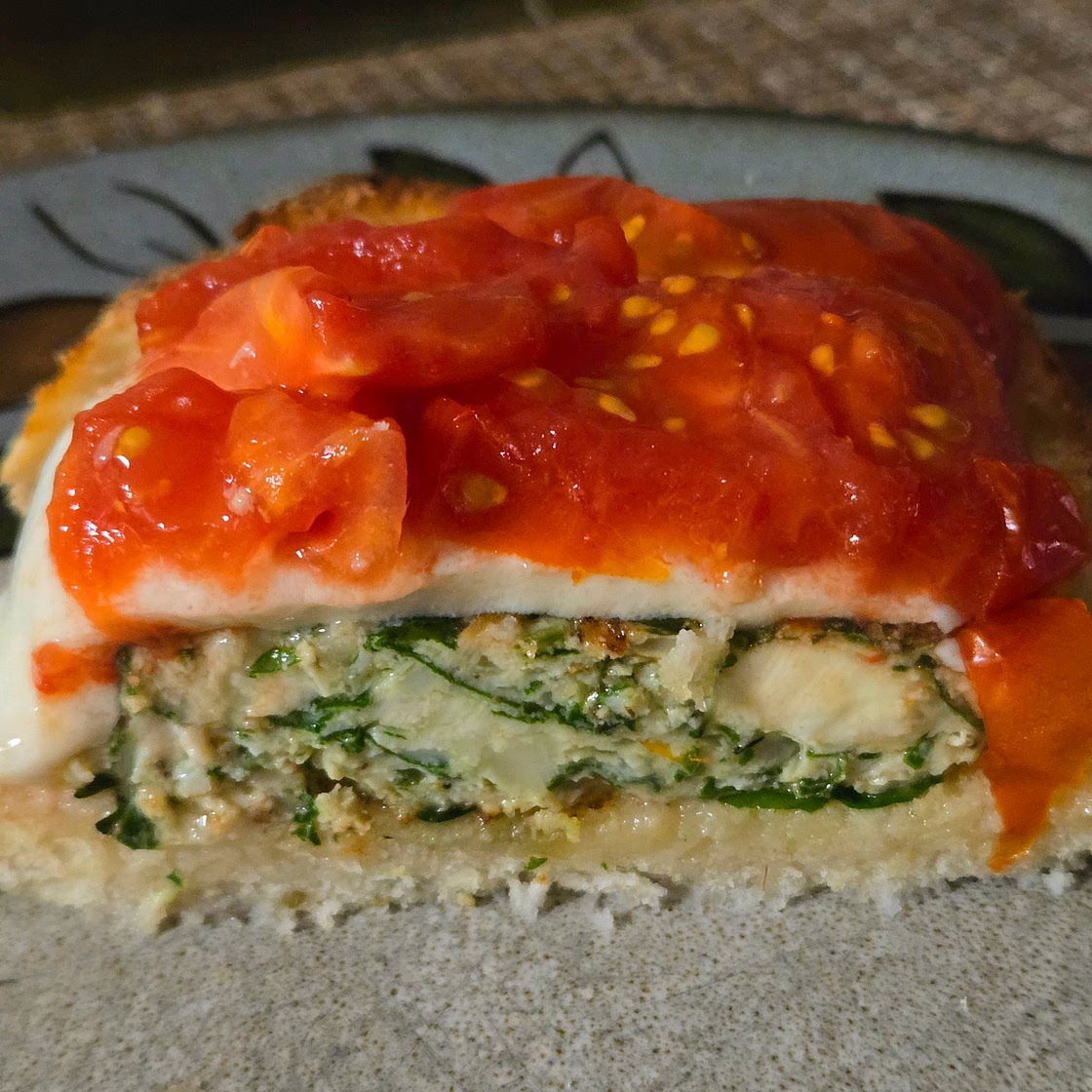 Chicken Patty Caprese