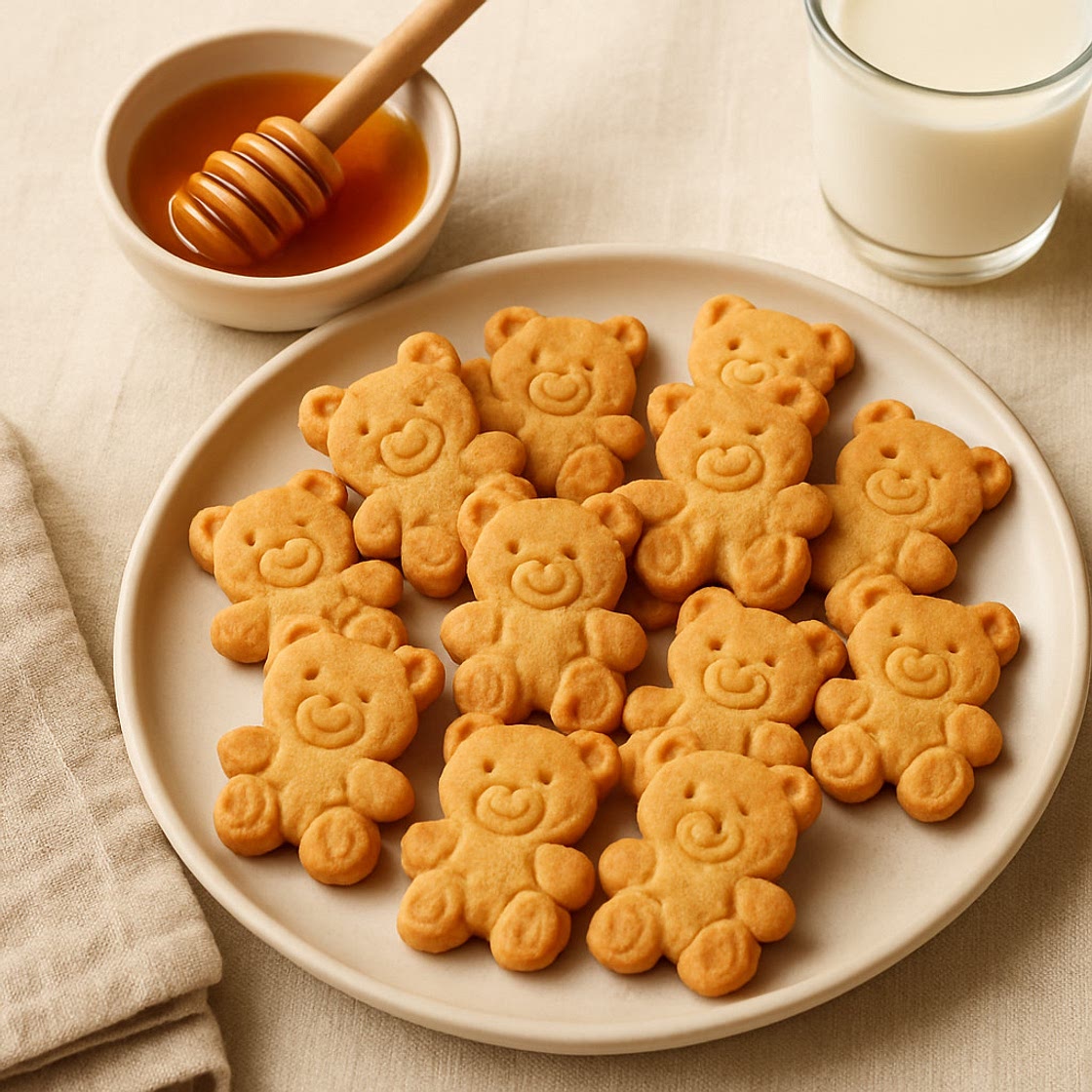 Honey Tiny Teddy Inspired Bikkies