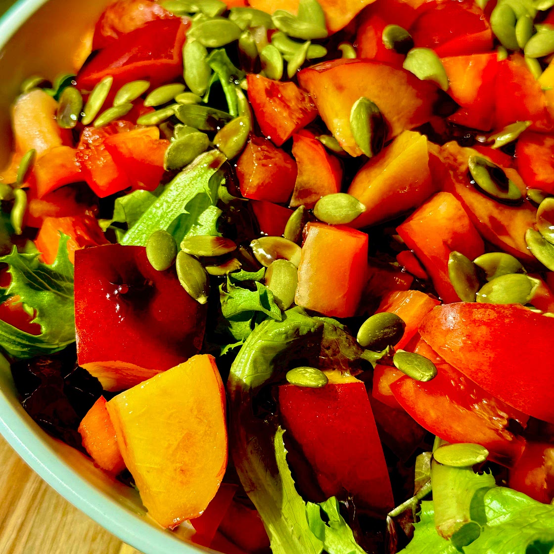 Sassy Super Simple Salad | Raw Vegan Salad 