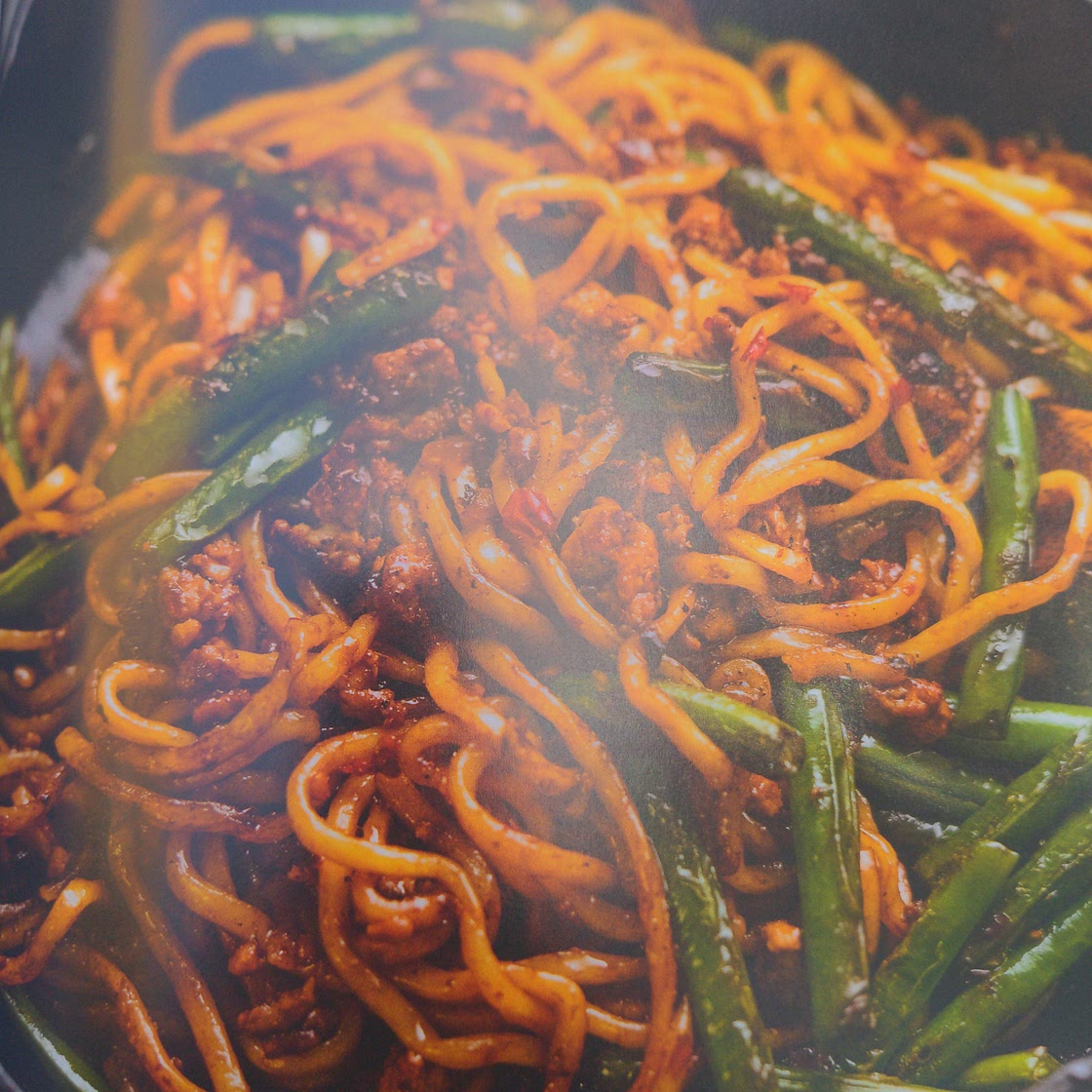 Spicy Sichuan pork noodles
