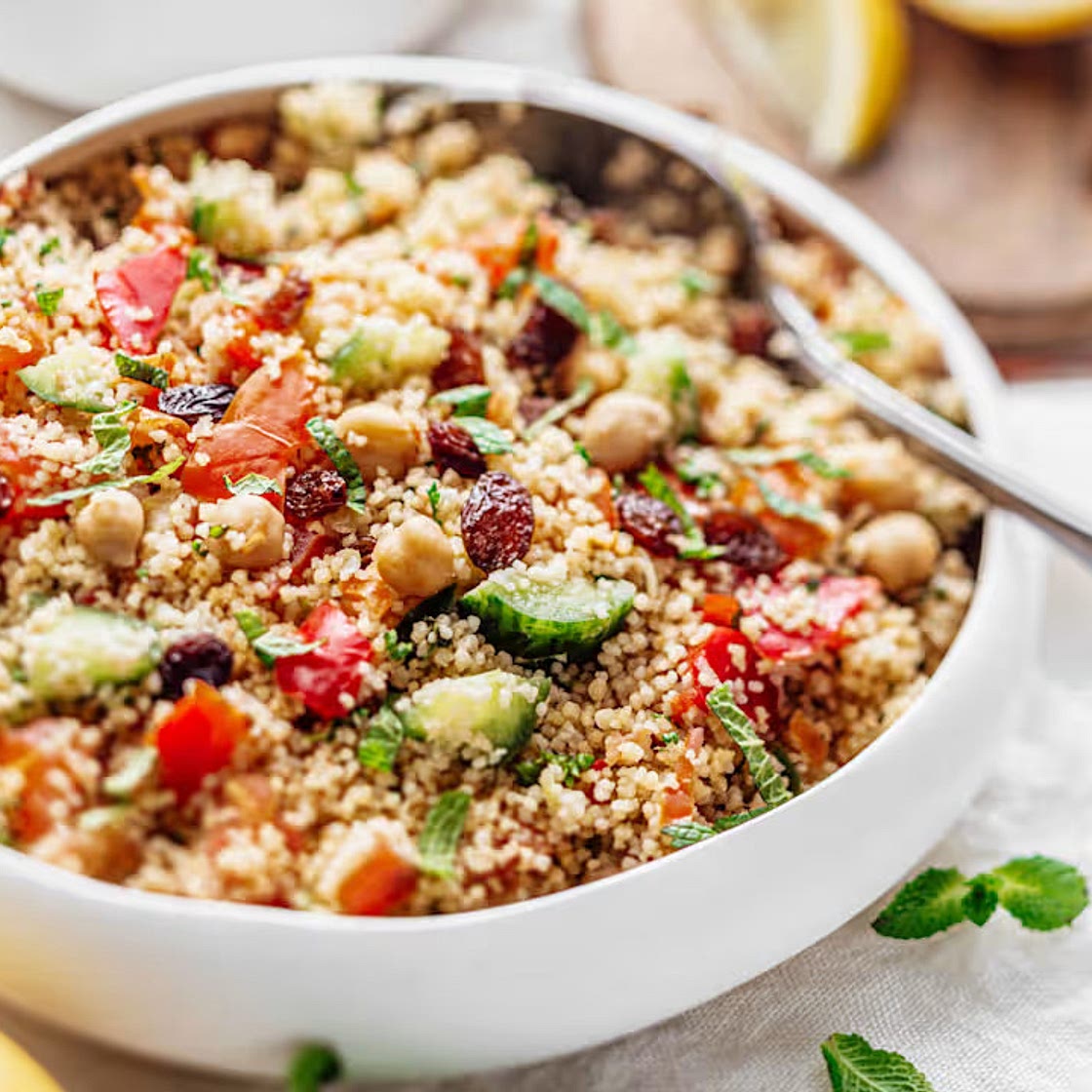 QUICK - taboulé 🍅🍅🍅 (655 cal.)