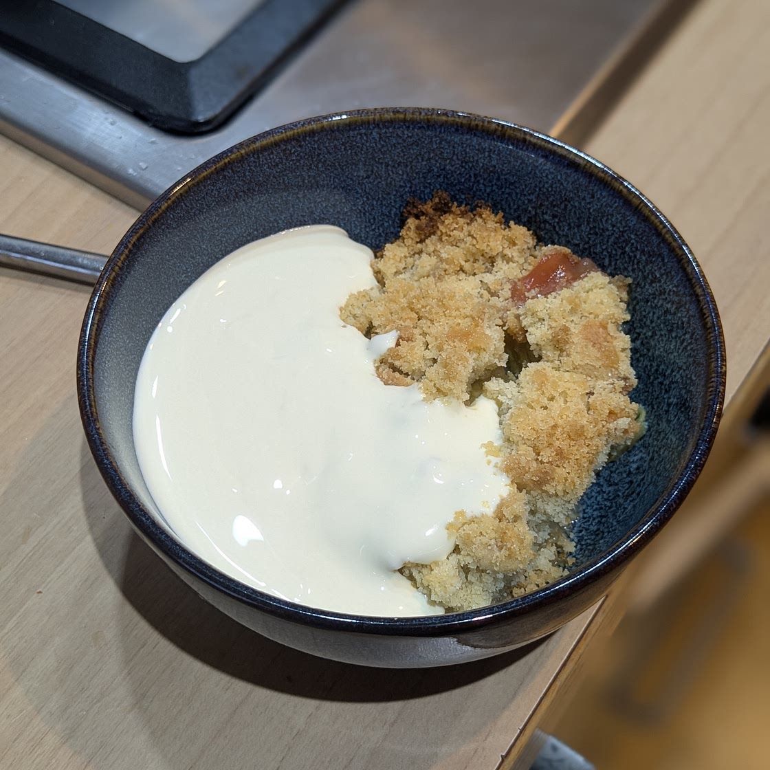 Rhubarb Crumble