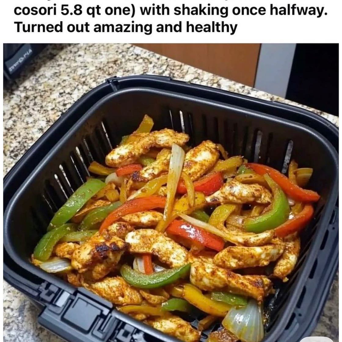 Chicken fajitas 