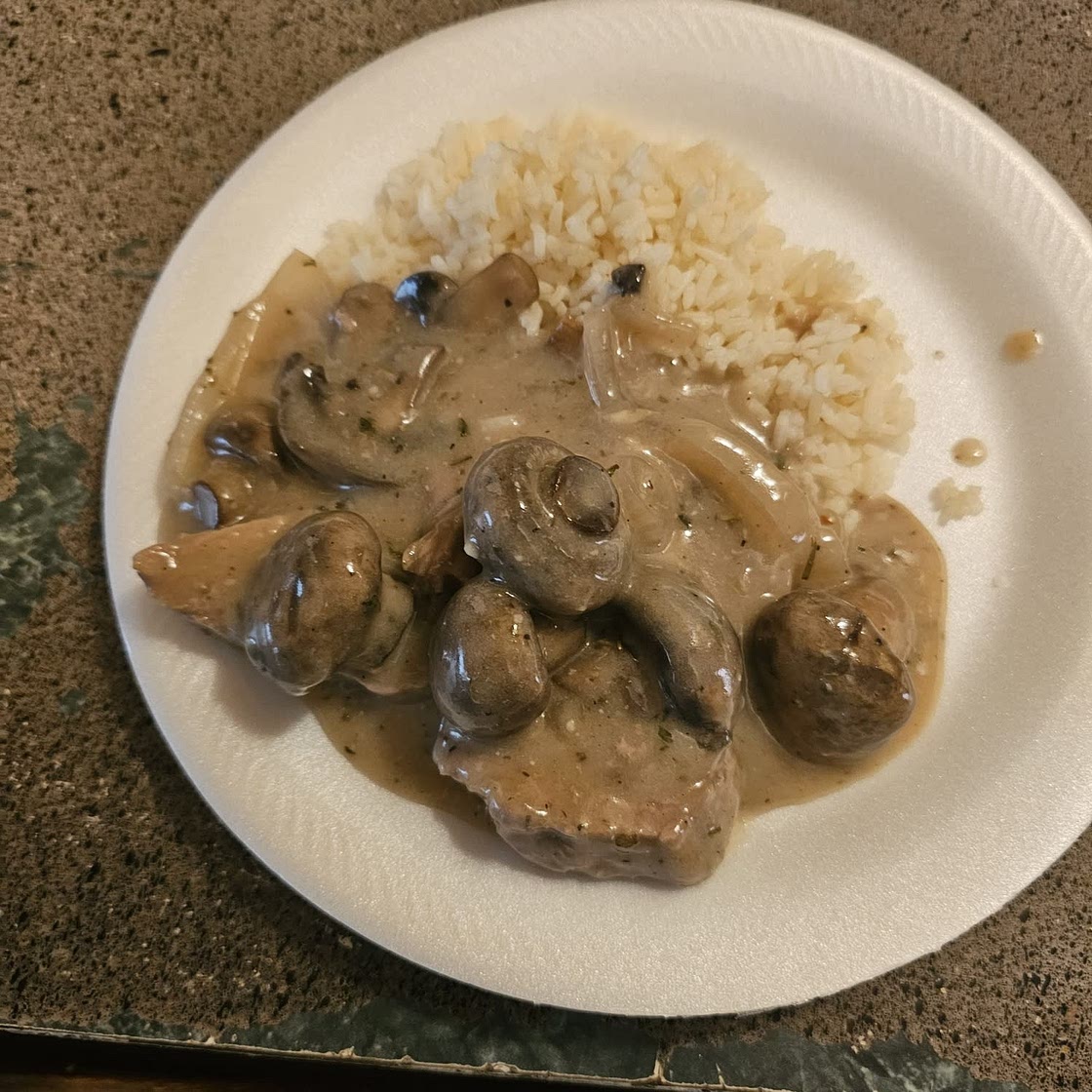 Pork and Mushroom Crock Pot
