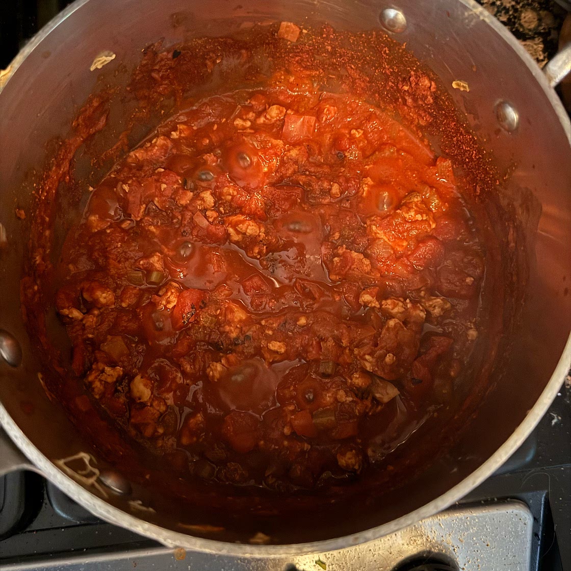 Beanless Turkey Chili