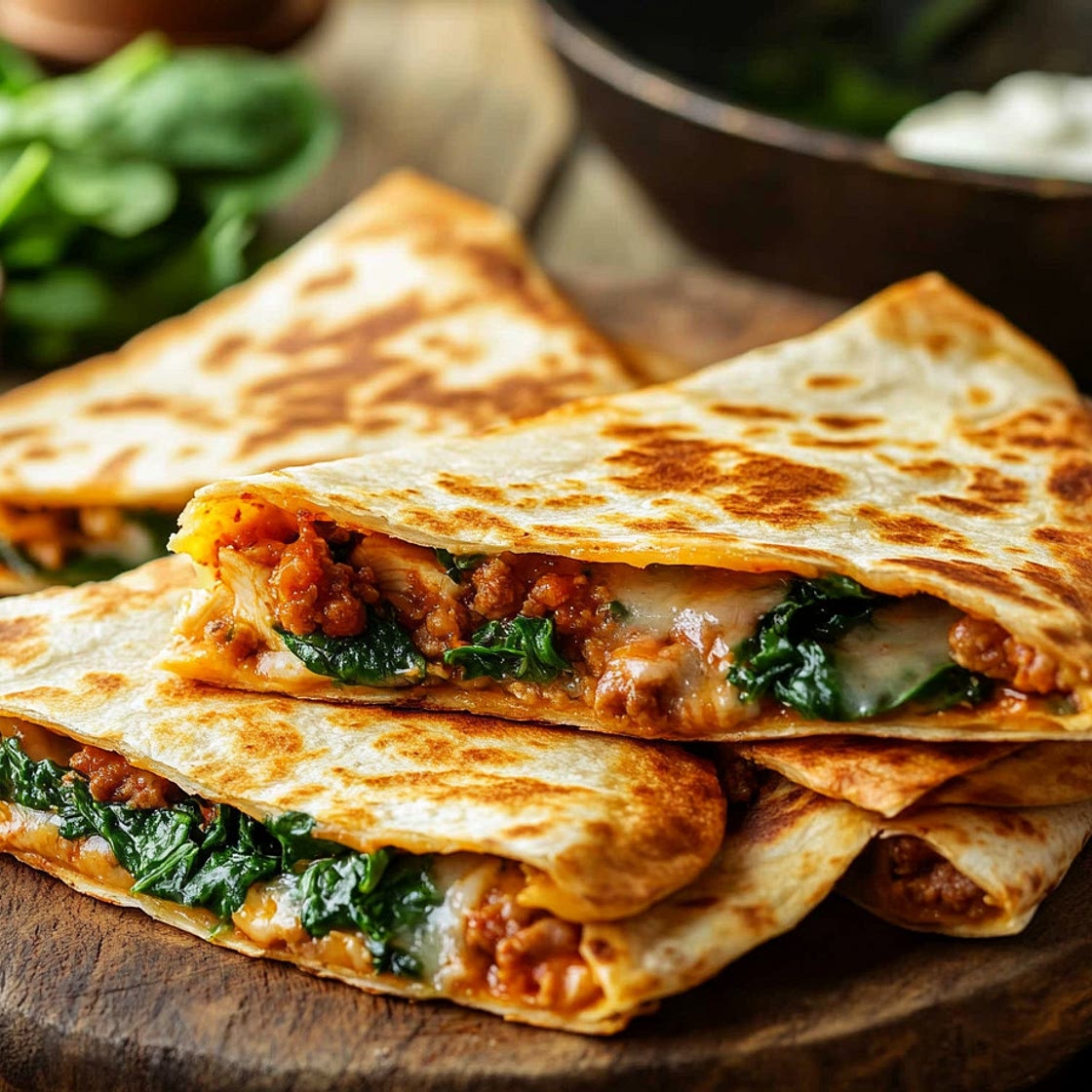Amazing Chorizo and Chicken Quesadilla