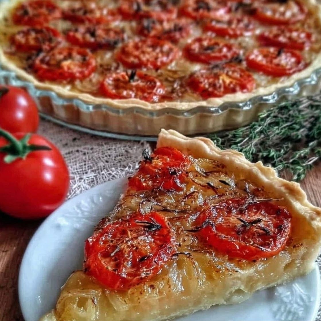 Tarte Provençale aux Tomates