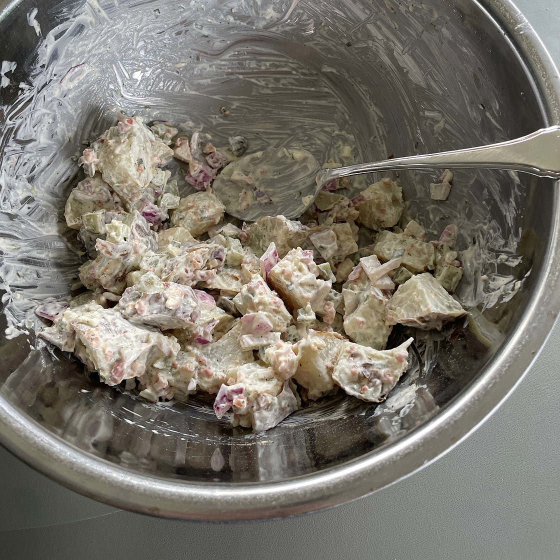 Classic Potato Salad with Bacon