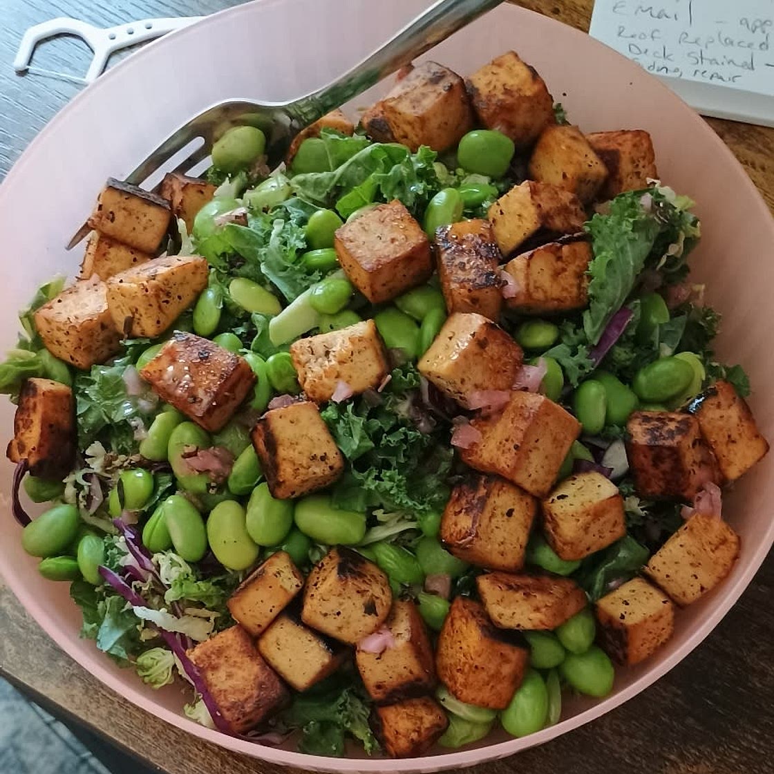 Honey Sriracha Tofu