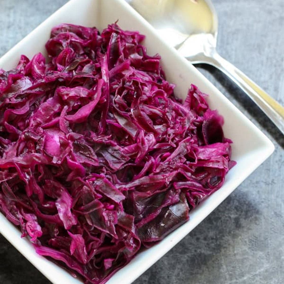 Rødkål or Danish Red Cabbage