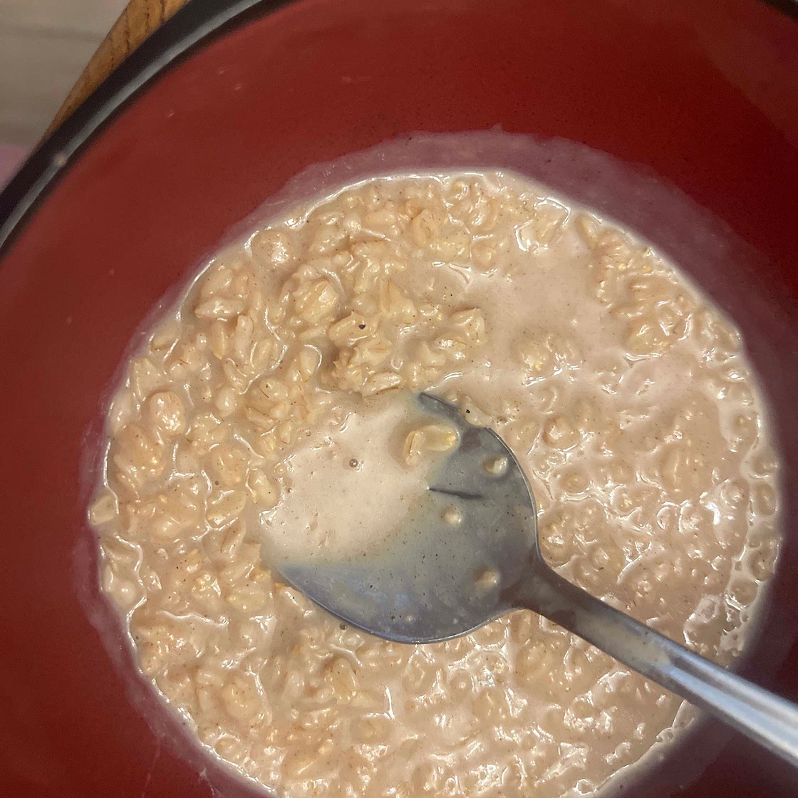 Cinnamon and spice oatmeal