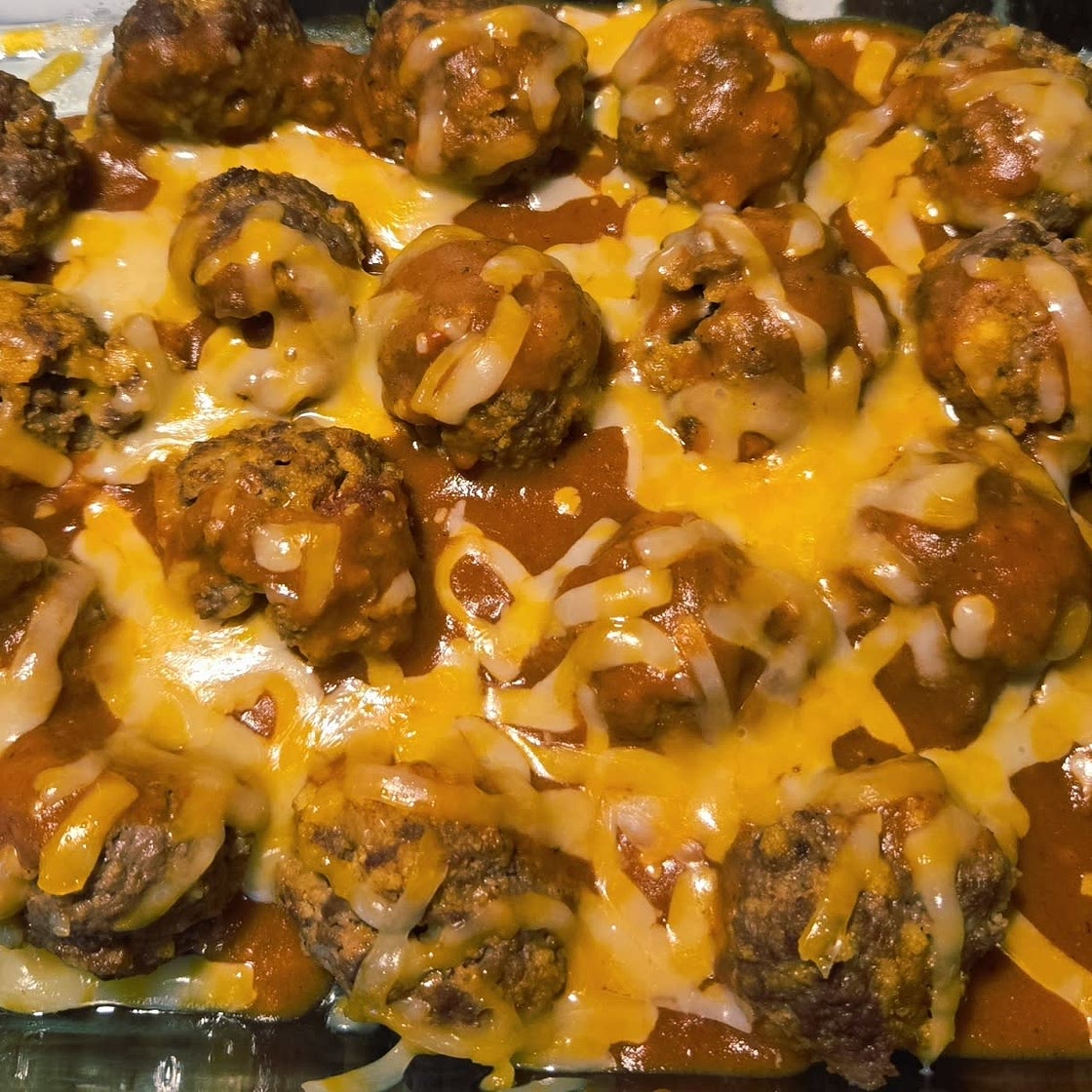 Enchilada Meatballs