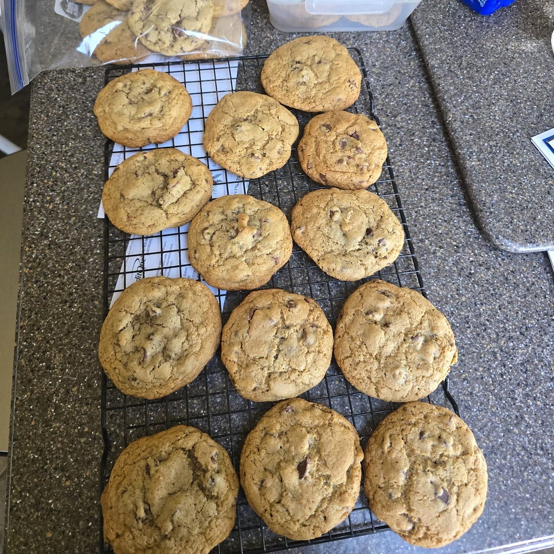 Sourdough Discard Chocolate Chip Cookies