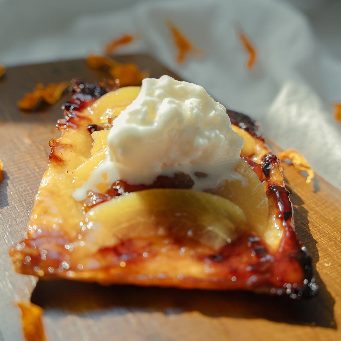 Ella’s Peach Summer Turnover