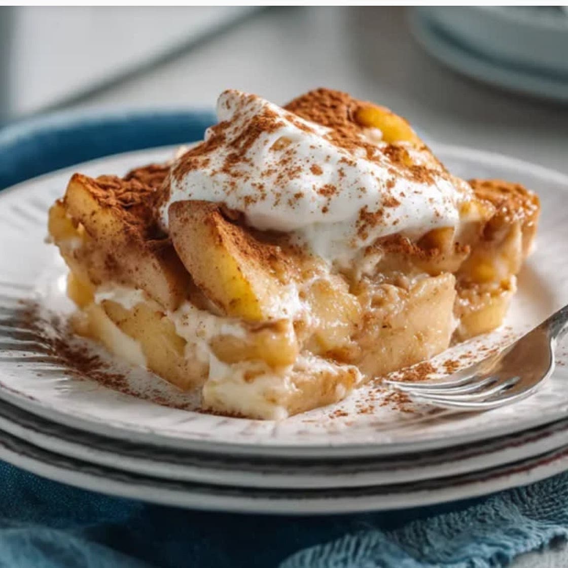 Apple cinnamon cottage cheese bake 