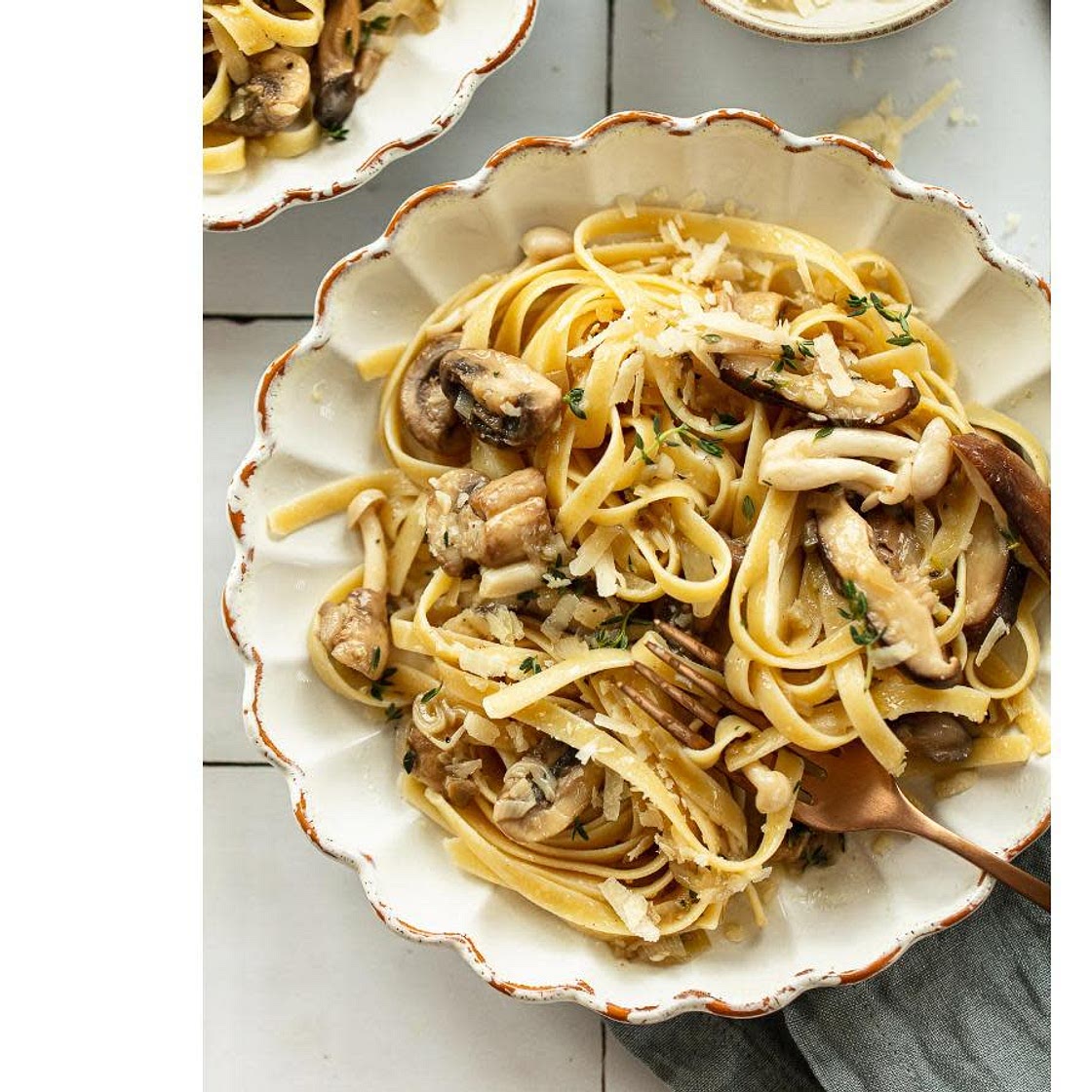 Wild Mushroom & Truffle Oil Pasta