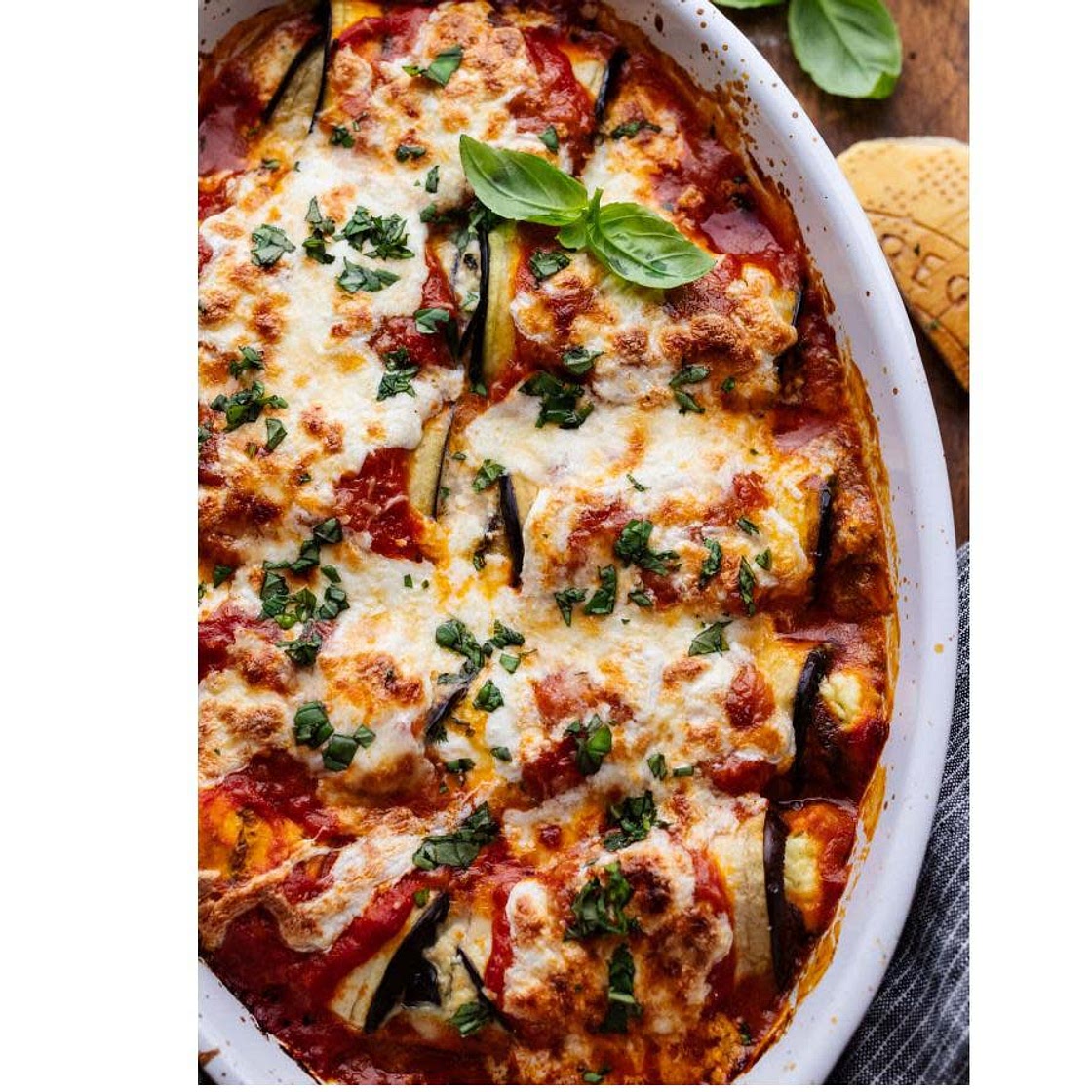 Baked Eggplant Rollatini