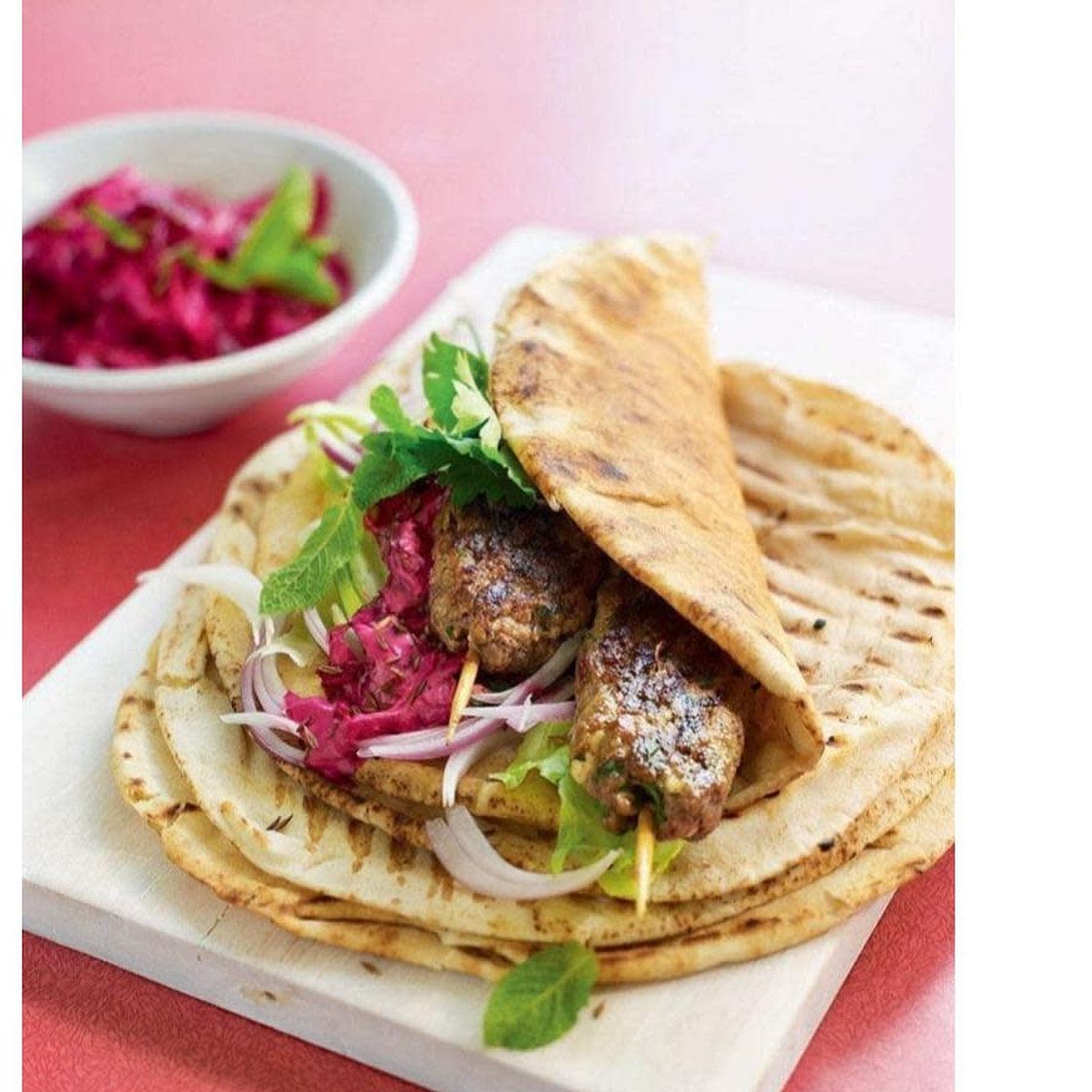 Lamb Wraps with Tzatziki Sauce