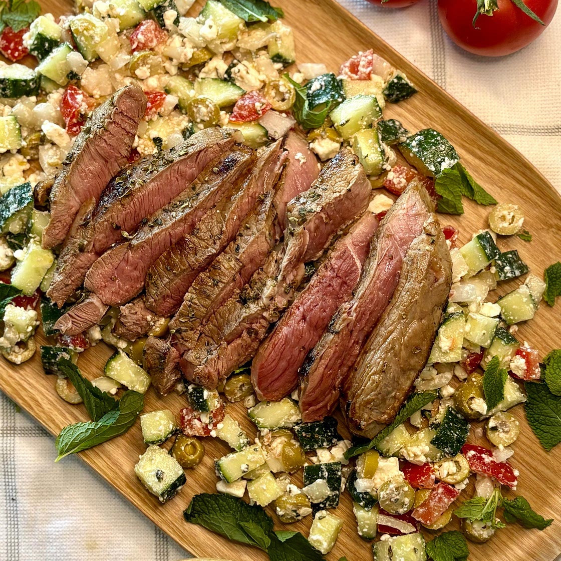 Air Fryer Lamb Steaks