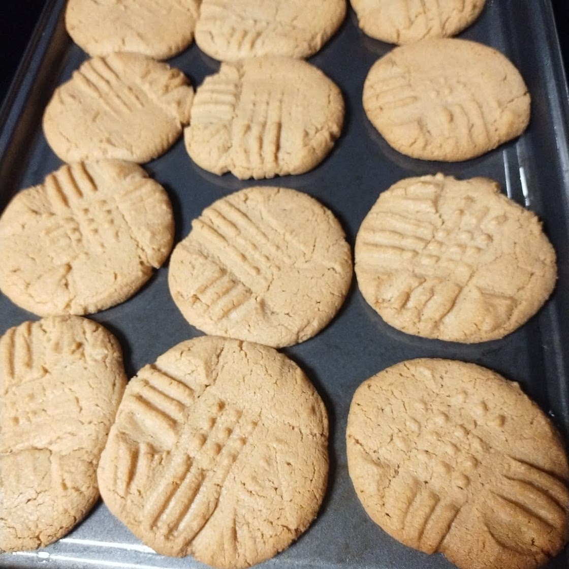3 Ingredient Peanut Butter Cookies Recipe by Tasty