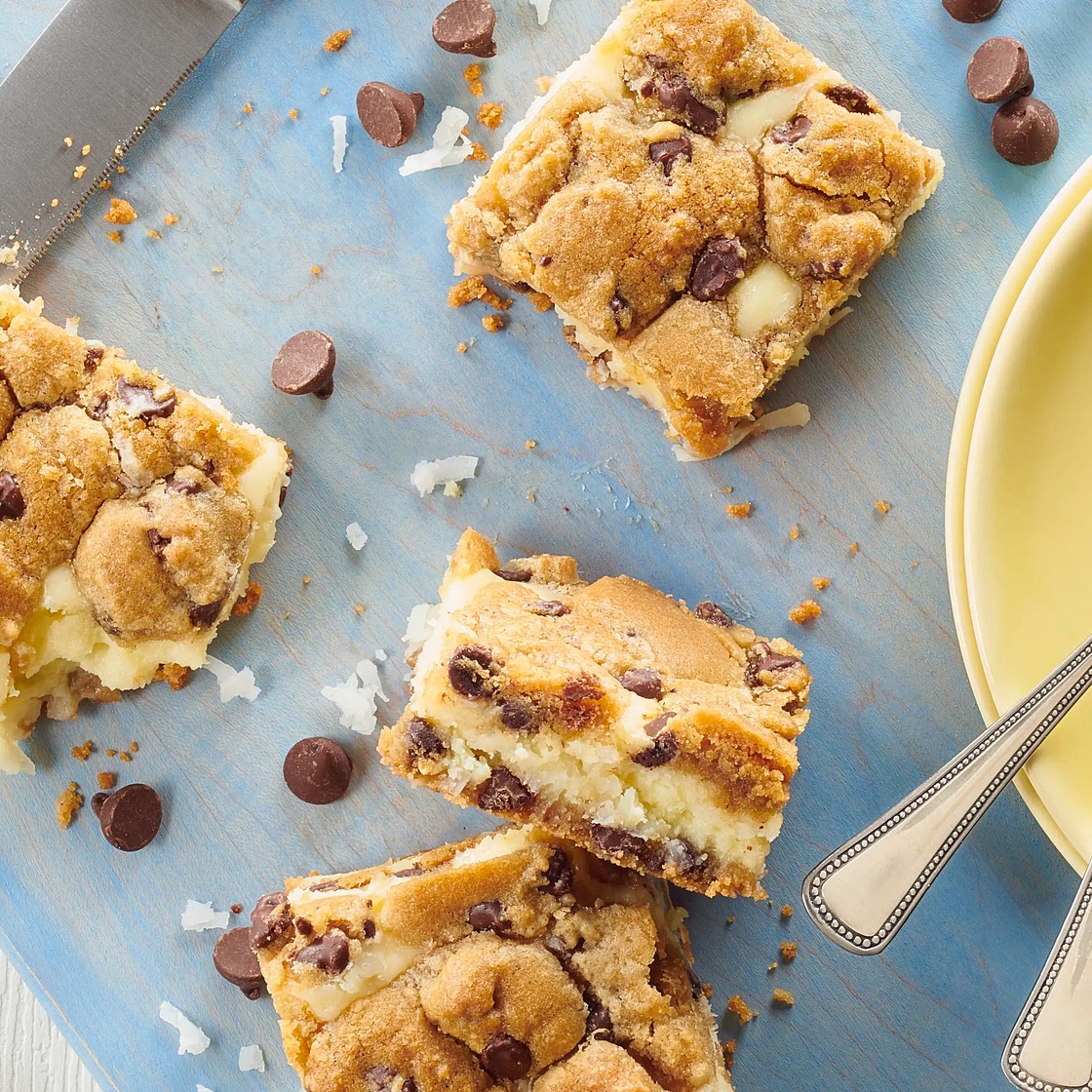 Chocolate Chip Cheesecake Bars