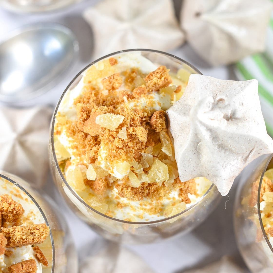 Eton Mess Recipe with Cinnamon and Pears