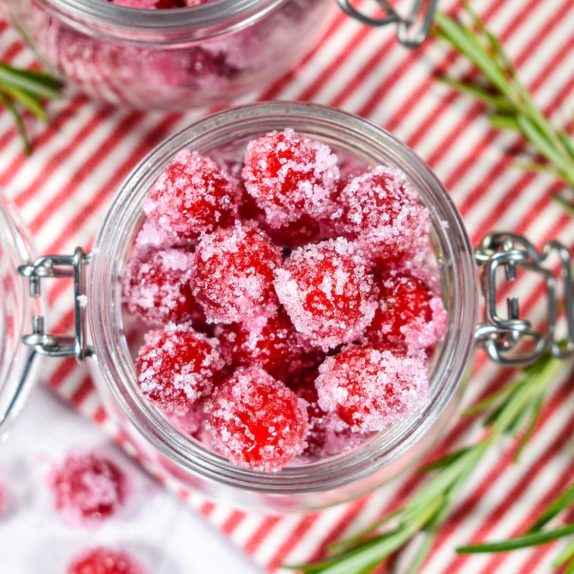 Sugared Cranberries