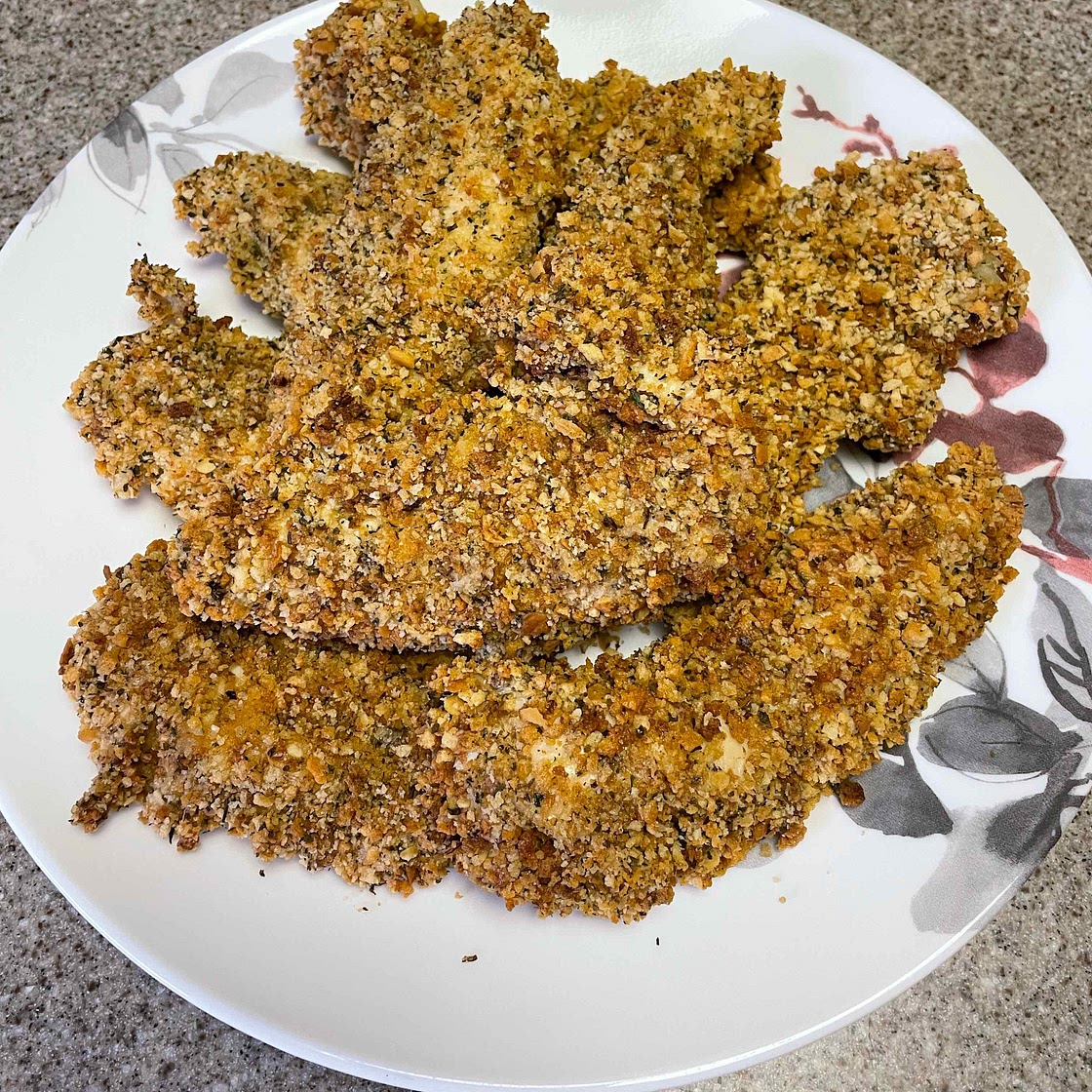 Crispy Oven Baked Chicken Tenders