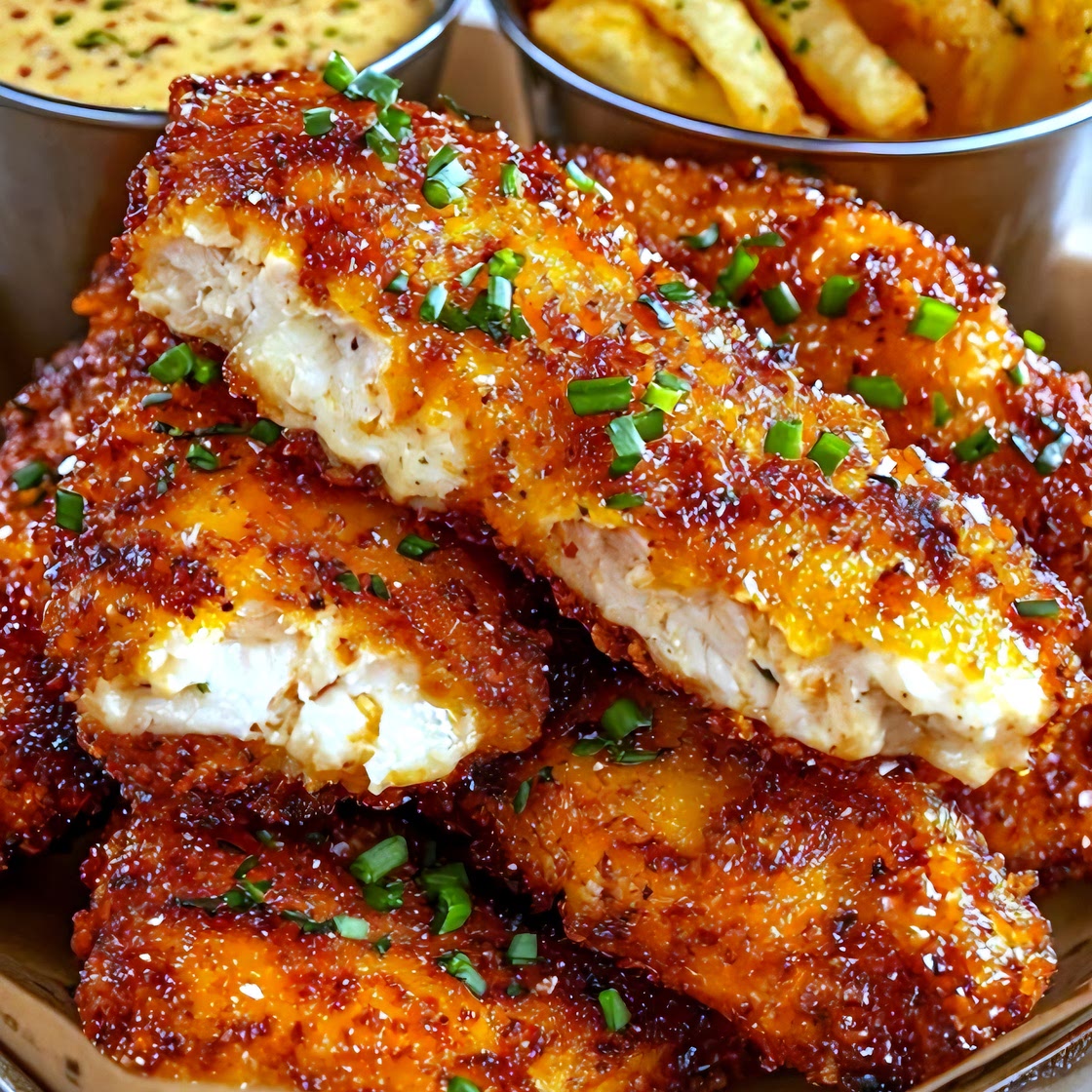 Cajun Deep-Fried Chicken Tenders