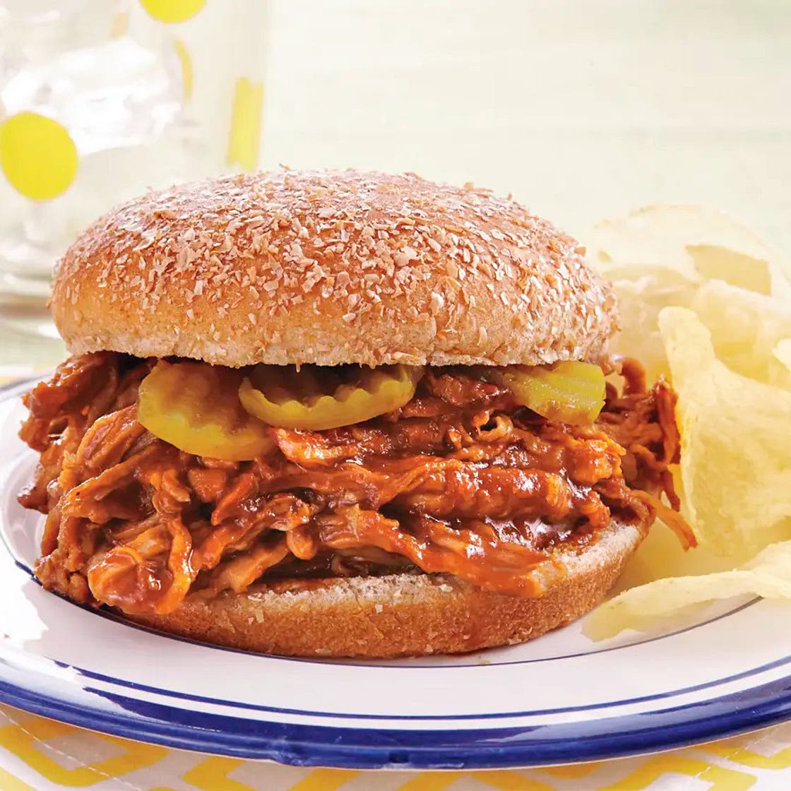 Slow-Cooker BBQ Pork Sandwiches