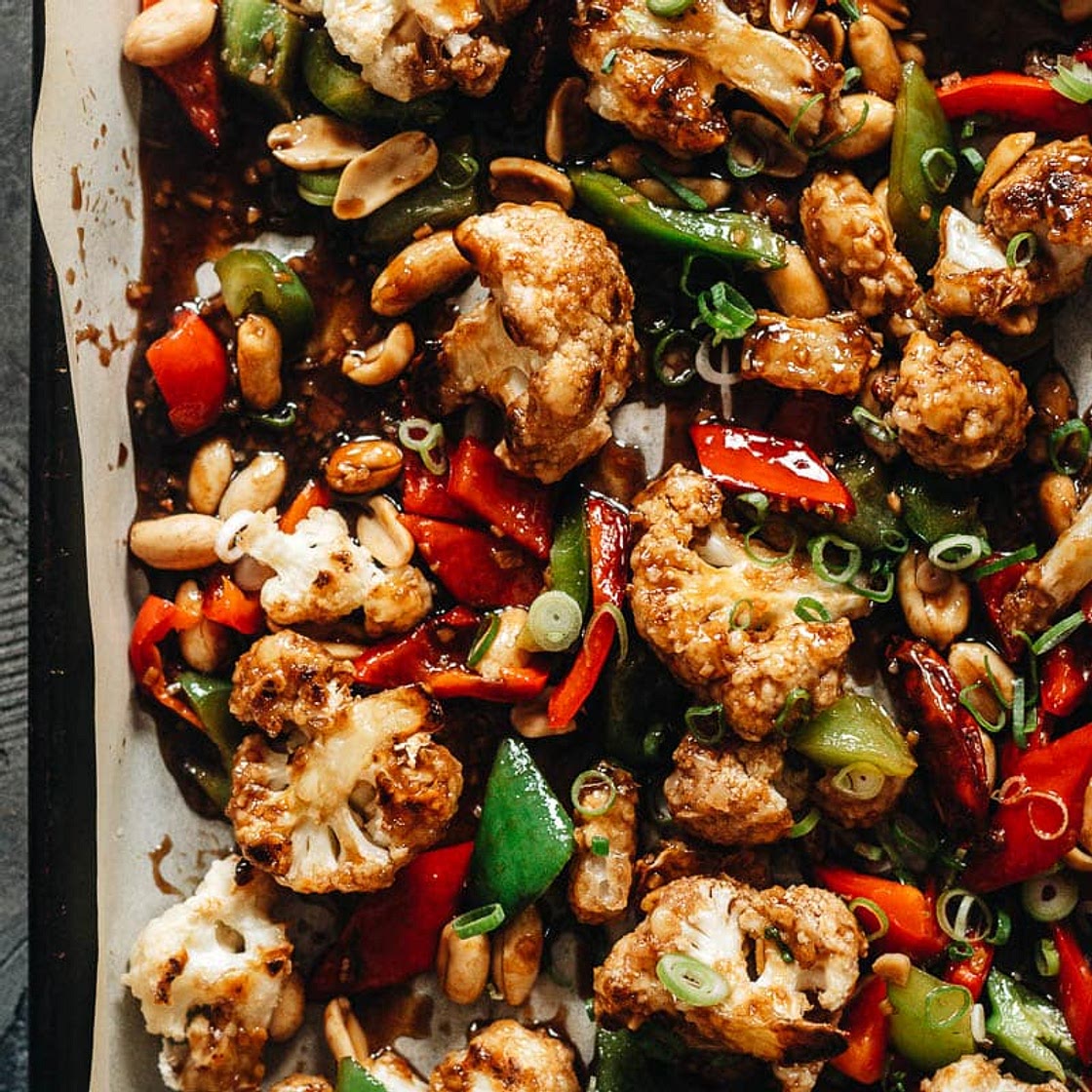 Kung Pao Cauliflower (宫保菜花)
