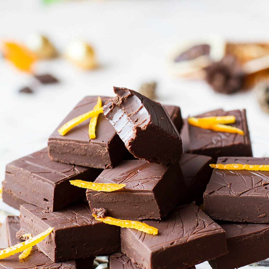 Orange Chocolate Fudge