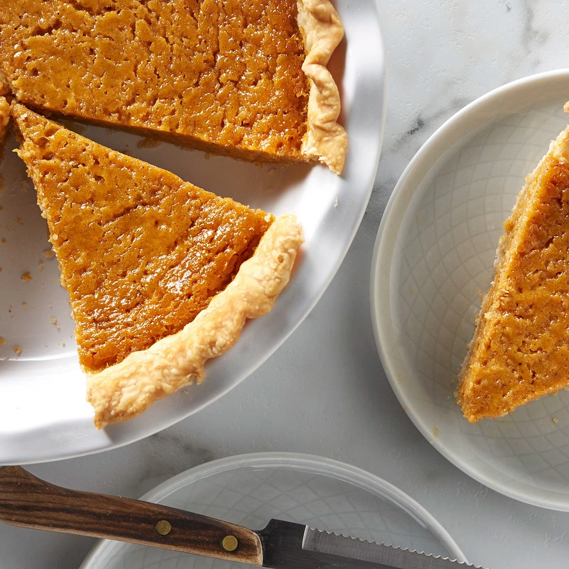 Roasted Sweet Potato Pie