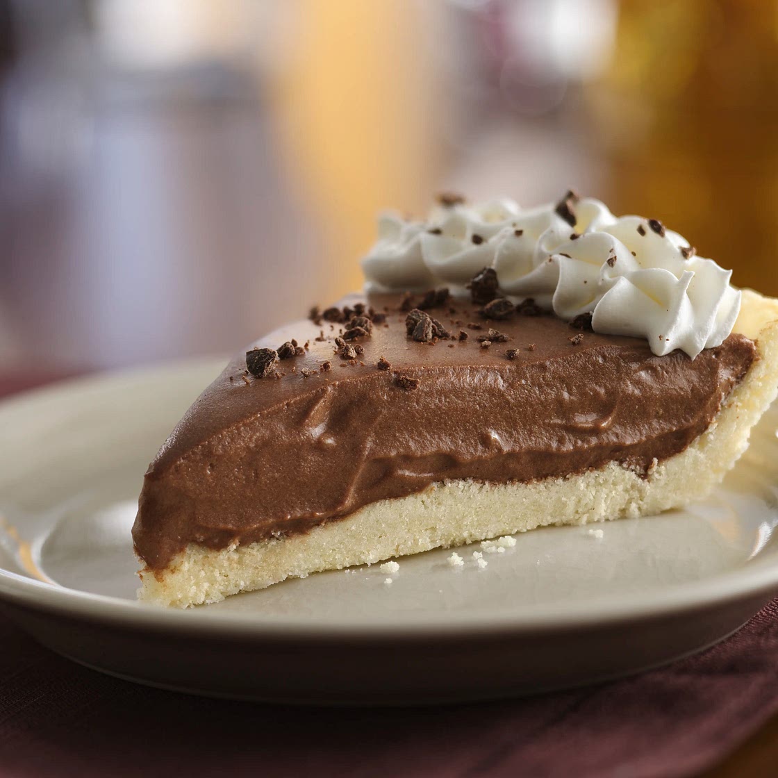Gluten-Free Creamy Chocolate Pie
