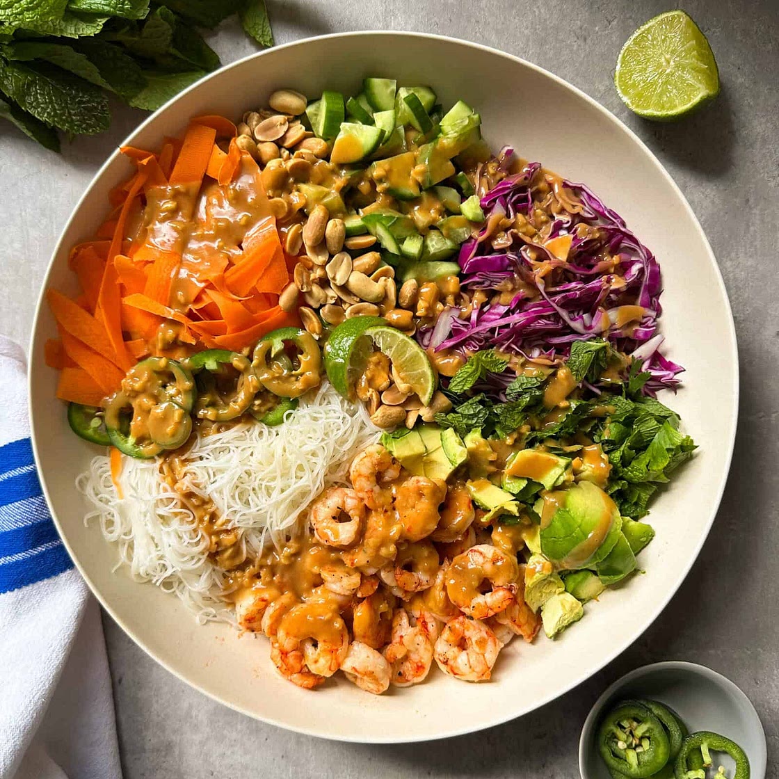 Spring Roll Salad