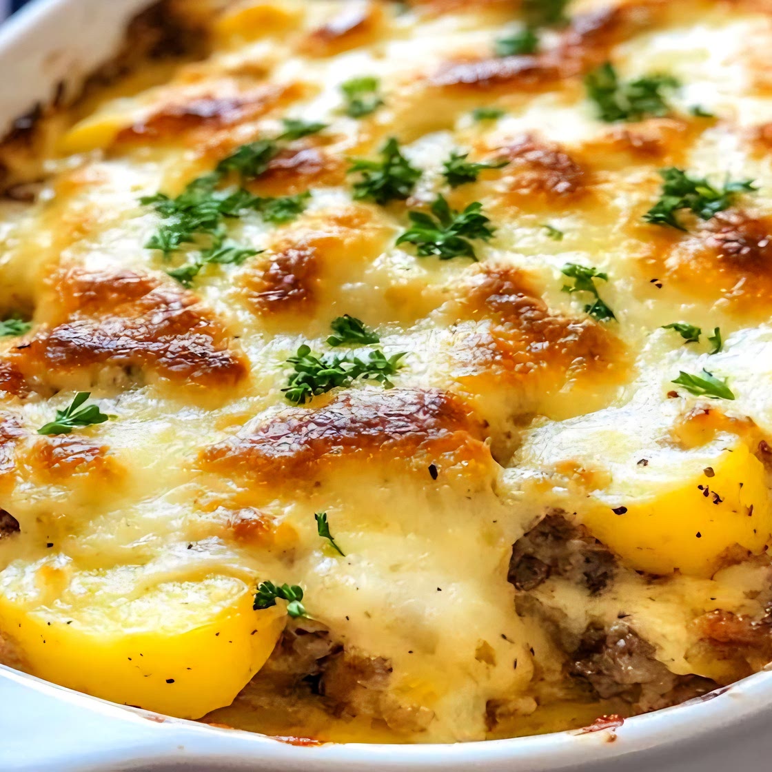 Potato and Lamb Bake