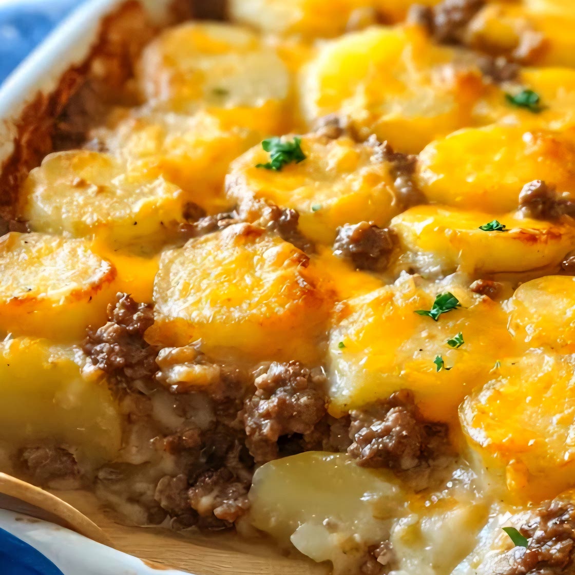 Potato and Lamb Bake