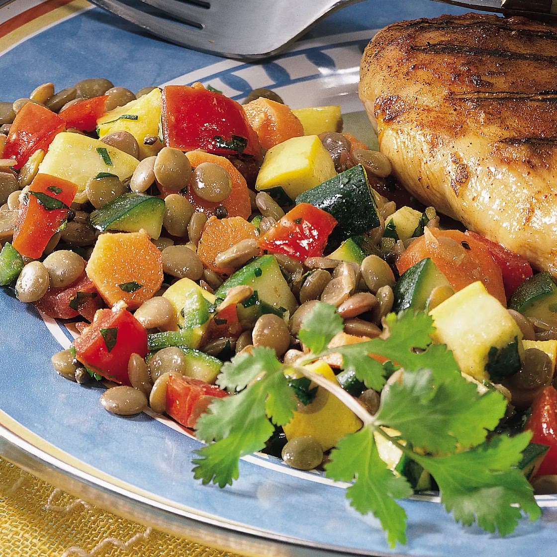 Indian Lentil Salad