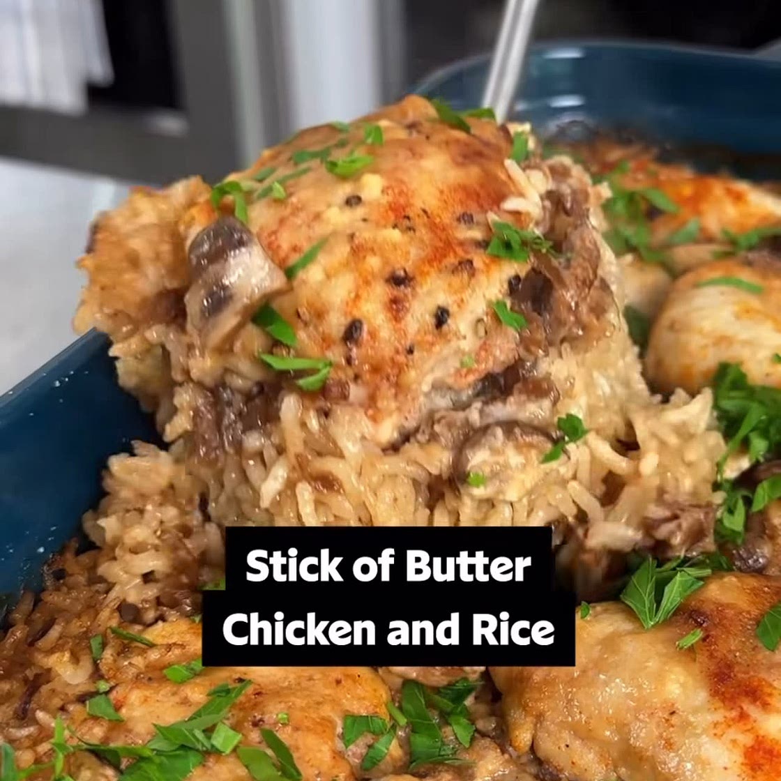 Stick of butter chicken