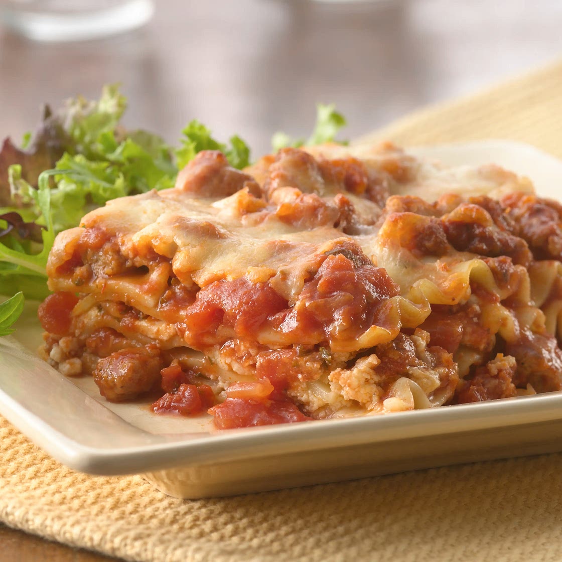 Italian Sausage Lasagna