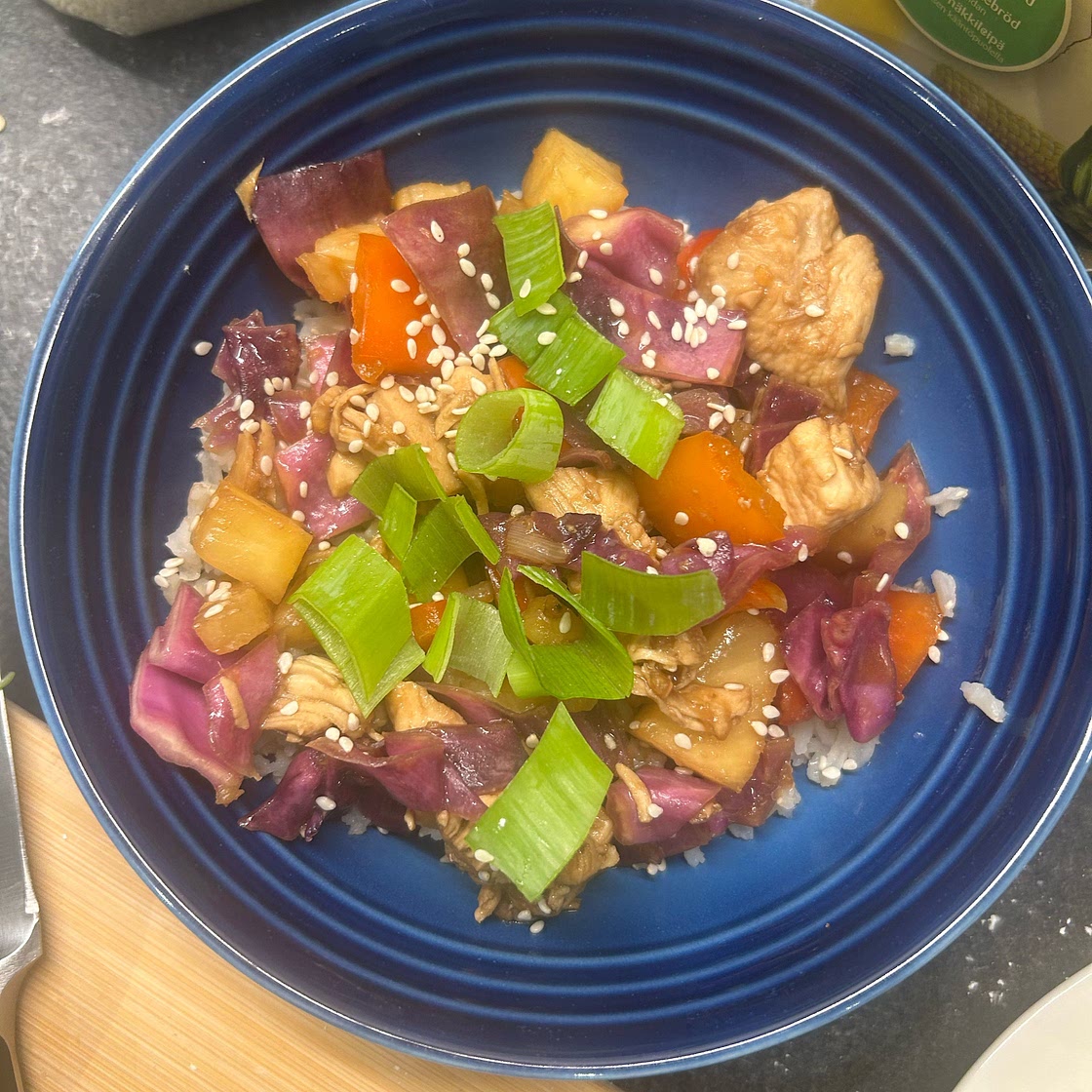 One Pan Pineapple Teriyaki Chicken