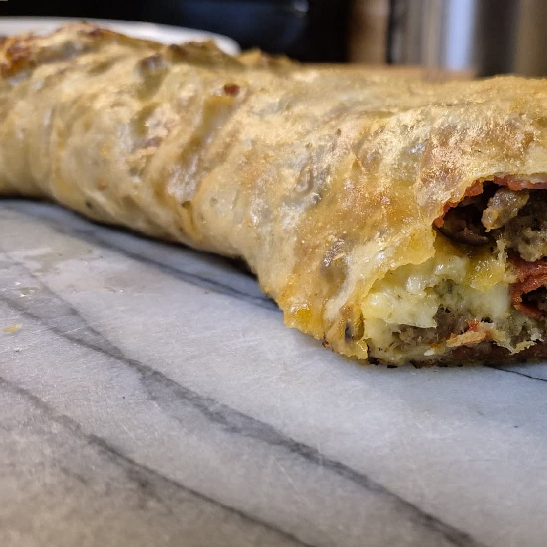 Homemade Stromboli (Yields 2)