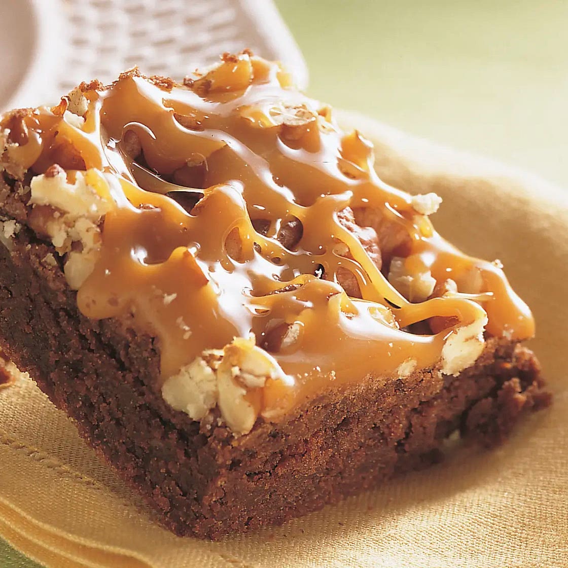 Caramel Pecan Brownies