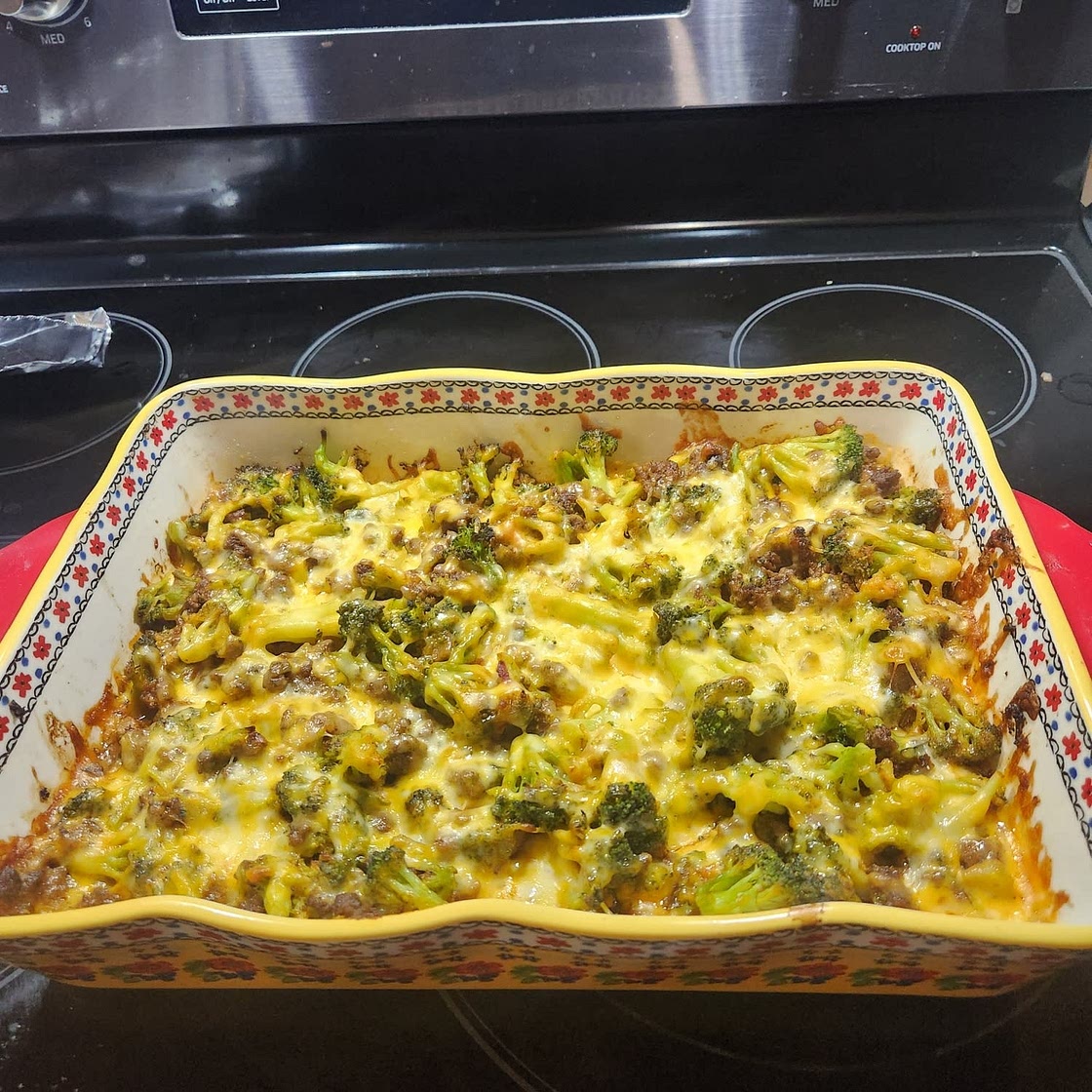 Ground Beef & Broccoli Casserole