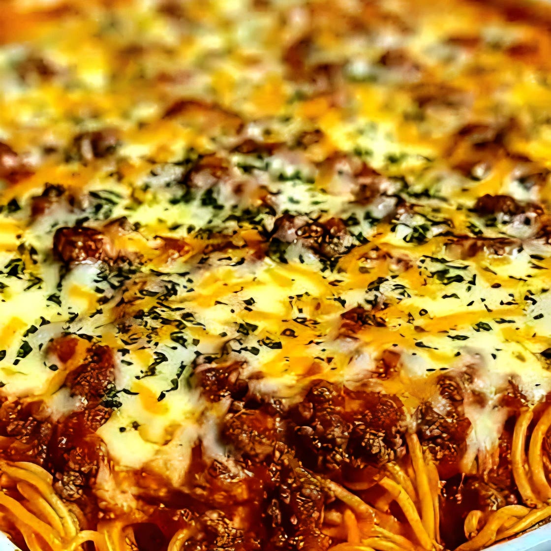Spaghetti Bolognese Bake