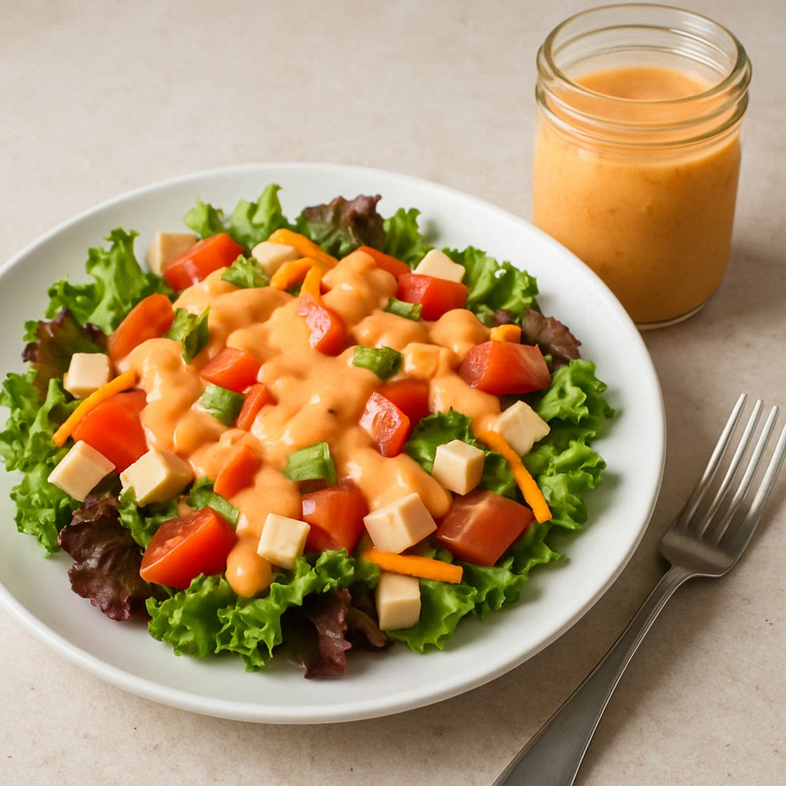 Französische Salatsauce